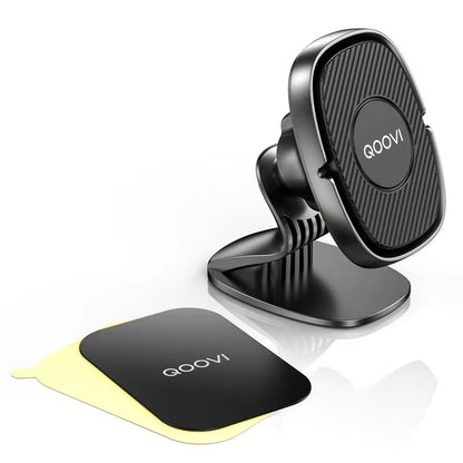 QOOVI Magnetic Car Phone Holder Stand 360 Degree Mobile Cell Air Vent Magnet Mount GPS Support for Iphone Xiaomi Samsung Huawei