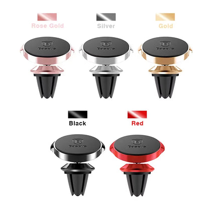 Baseus Car Phone Holder for Iphone Samsung Xiaomi 360 Degree Magnetic Phone Holder Air Vent Mount Car Cell Phone Holder Stand